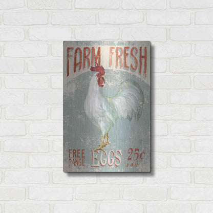 Luxe Metal Art 'Farm Nostalgia III' by Danhui Nai, Metal Wall Art,16x24