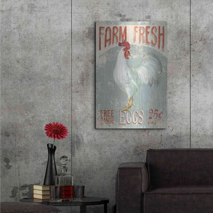 Luxe Metal Art 'Farm Nostalgia III' by Danhui Nai, Metal Wall Art,24x36