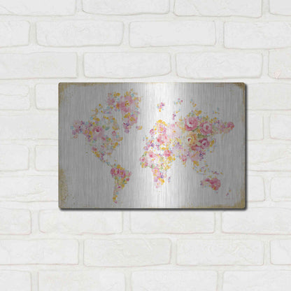 Luxe Metal Art 'Midsummer World' by Danhui Nai, Metal Wall Art,16x12