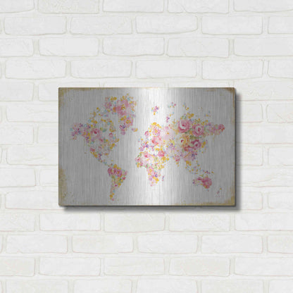 Luxe Metal Art 'Midsummer World' by Danhui Nai, Metal Wall Art,24x16