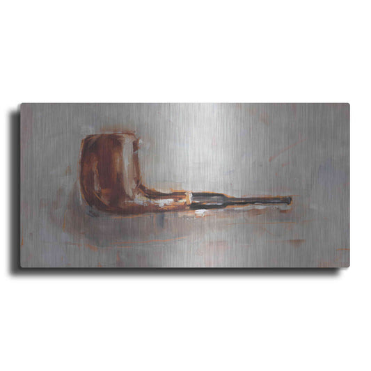 Luxe Metal Art 'This is a Pipe I' by Ethan Harper, Metal Wall Art