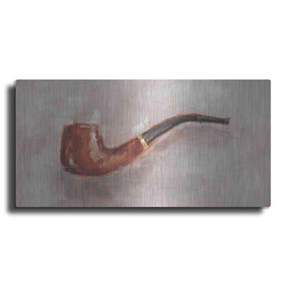 Luxe Metal Art 'This is a Pipe II' by Ethan Harper, Metal Wall Art