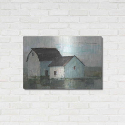 Luxe Metal Art 'Barn at Sunset II' by Ethan Harper, Metal Wall Art,36x24