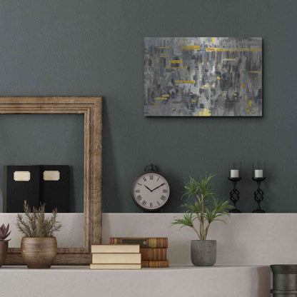 Luxe Metal Art 'Reflections Crop' by Danhui Nai, Metal Wall Art,16x12