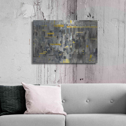Luxe Metal Art 'Reflections Crop' by Danhui Nai, Metal Wall Art,36x24