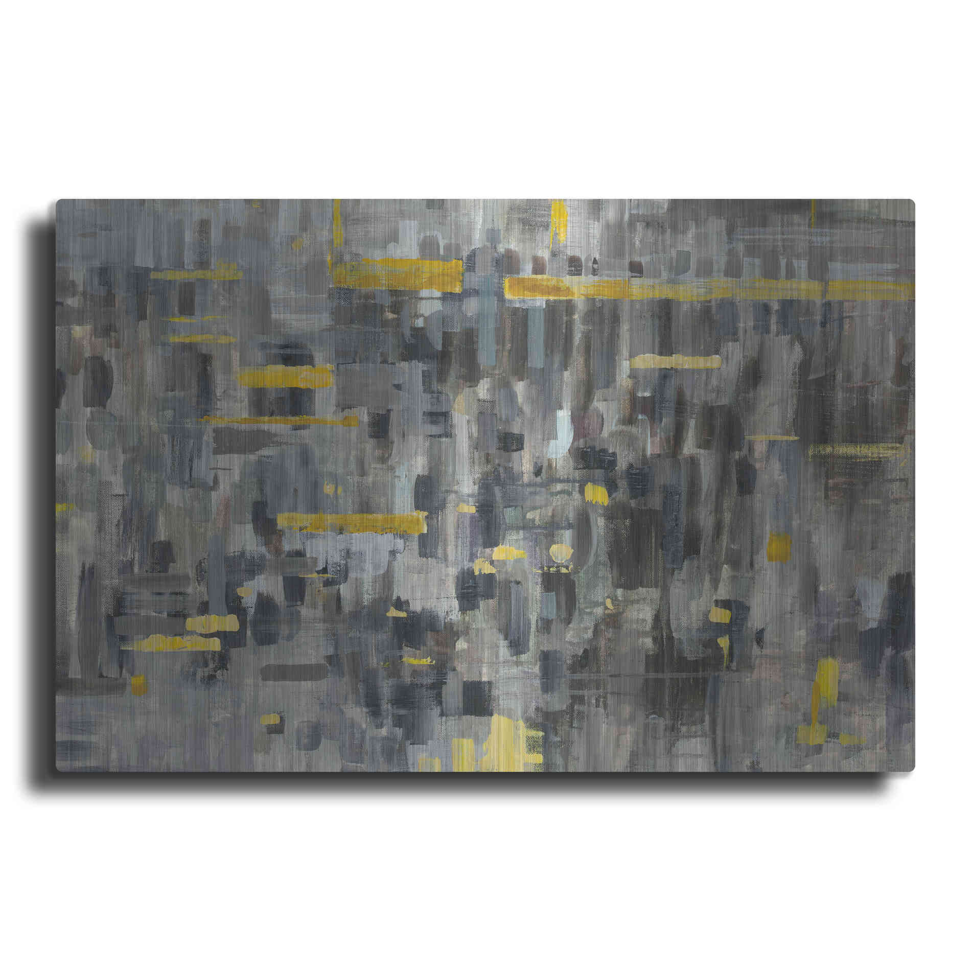 Luxe Metal Art 'Reflections Crop' by Danhui Nai, Metal Wall Art