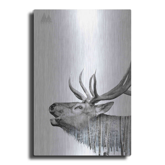 Luxe Metal Art 'Deer' by Clean Nature, Metal Wall Art