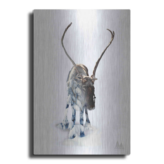 Luxe Metal Art 'Moose' by Clean Nature, Metal Wall Art