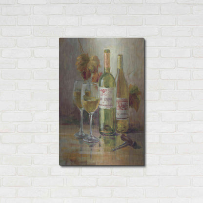 Luxe Metal Art 'Opening the Wine II' by Danhui Nai, Metal Wall Art,24x36