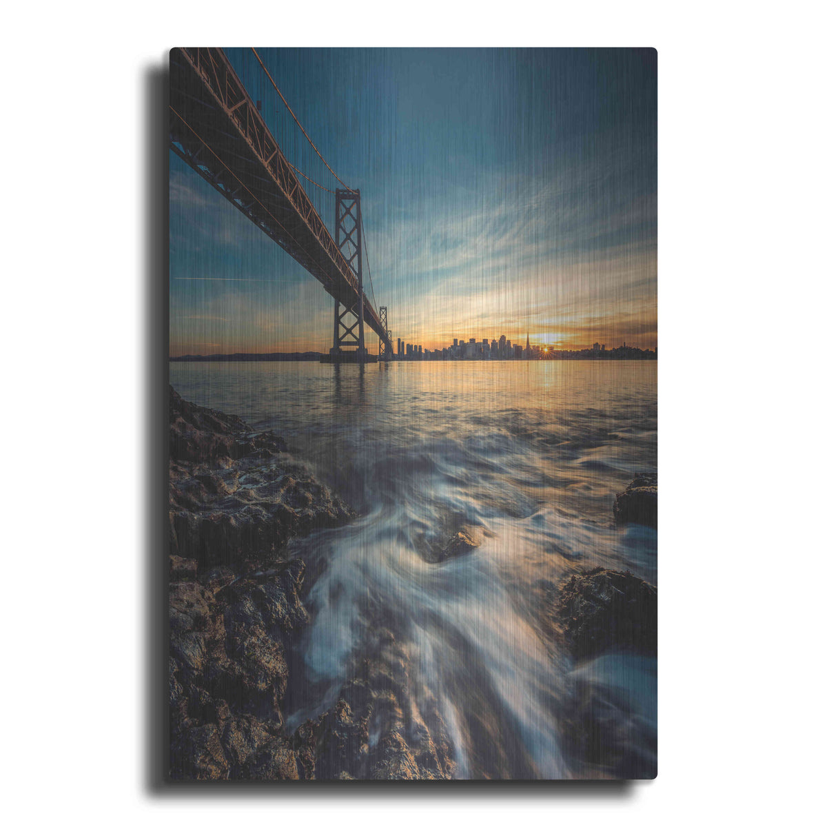 'Down by the Water 2' by Bruce Getty, Metal Wall Art