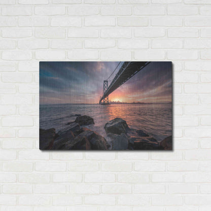 Luxe Metal Art 'Golden Light Explosion' by Bruce Getty, Metal Wall Art,36x24