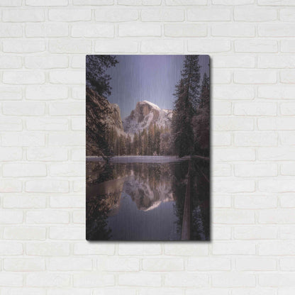 Luxe Metal Art 'Roadside Reflection' by Bruce Getty, Metal Wall Art,24x36