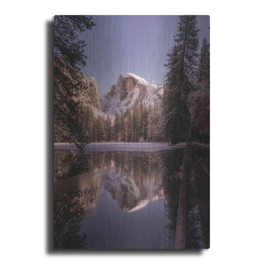 Luxe Metal Art 'Roadside Reflection' by Bruce Getty, Metal Wall Art