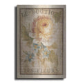 Luxe Metal Art 'Parisian Flowers I' by Danhui Nai, Metal Wall Art
