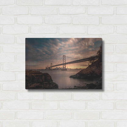 Luxe Metal Art 'San Francisco’s Stretch' by Bruce Getty, Metal Wall Art,24x16