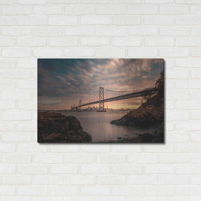 Luxe Metal Art 'San Francisco’s Stretch' by Bruce Getty, Metal Wall Art,36x24
