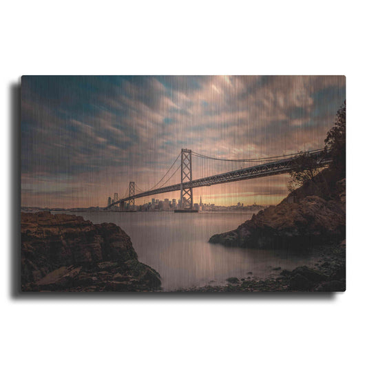 Luxe Metal Art 'San Francisco’s Stretch' by Bruce Getty, Metal Wall Art