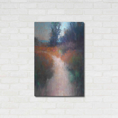 Luxe Metal Art 'Behind the Trees' by Alejandra Goss, Metal Wall Art,24x36