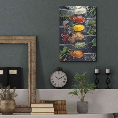 Luxe Metal Art 'A Pinch of Spice' Metal Wall Art,12x16