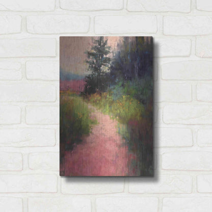 Luxe Metal Art 'Magenta' by Alejandra Goss, Metal Wall Art,12x16