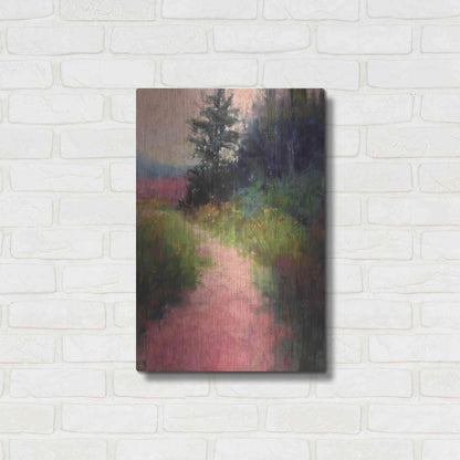 Luxe Metal Art 'Magenta' by Alejandra Goss, Metal Wall Art,16x24