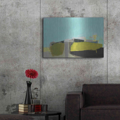 Luxe Metal Art 'East End Hill' by Amanda Hawkins, Metal Wall Art,36x24
