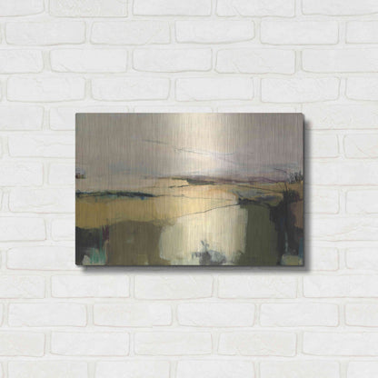 Luxe Metal Art 'Midcoast 1' by Amanda Hawkins, Metal Wall Art,24x16