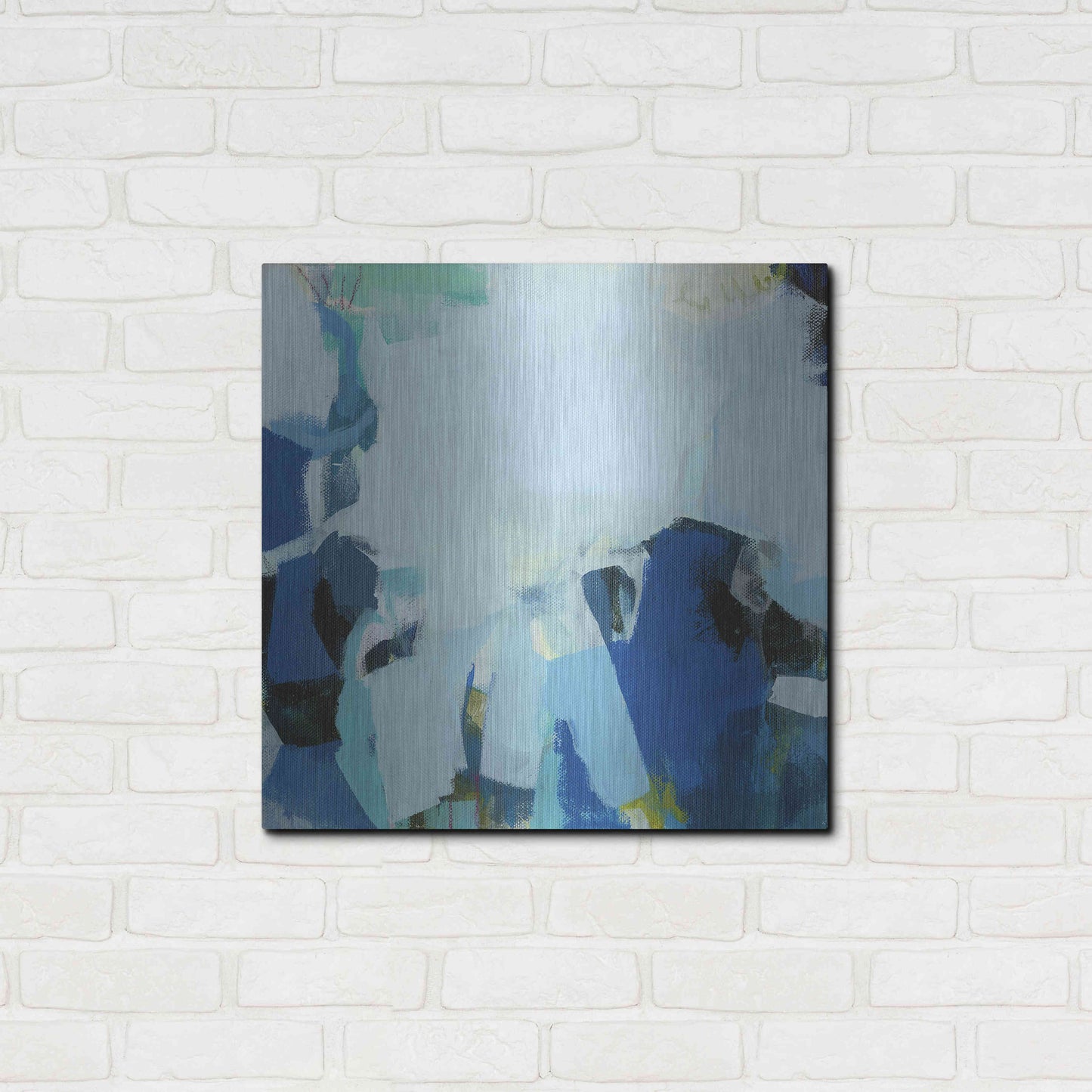 Luxe Metal Art 'Tide Pools' by Amanda Hawkins, Metal Wall Art,24x24