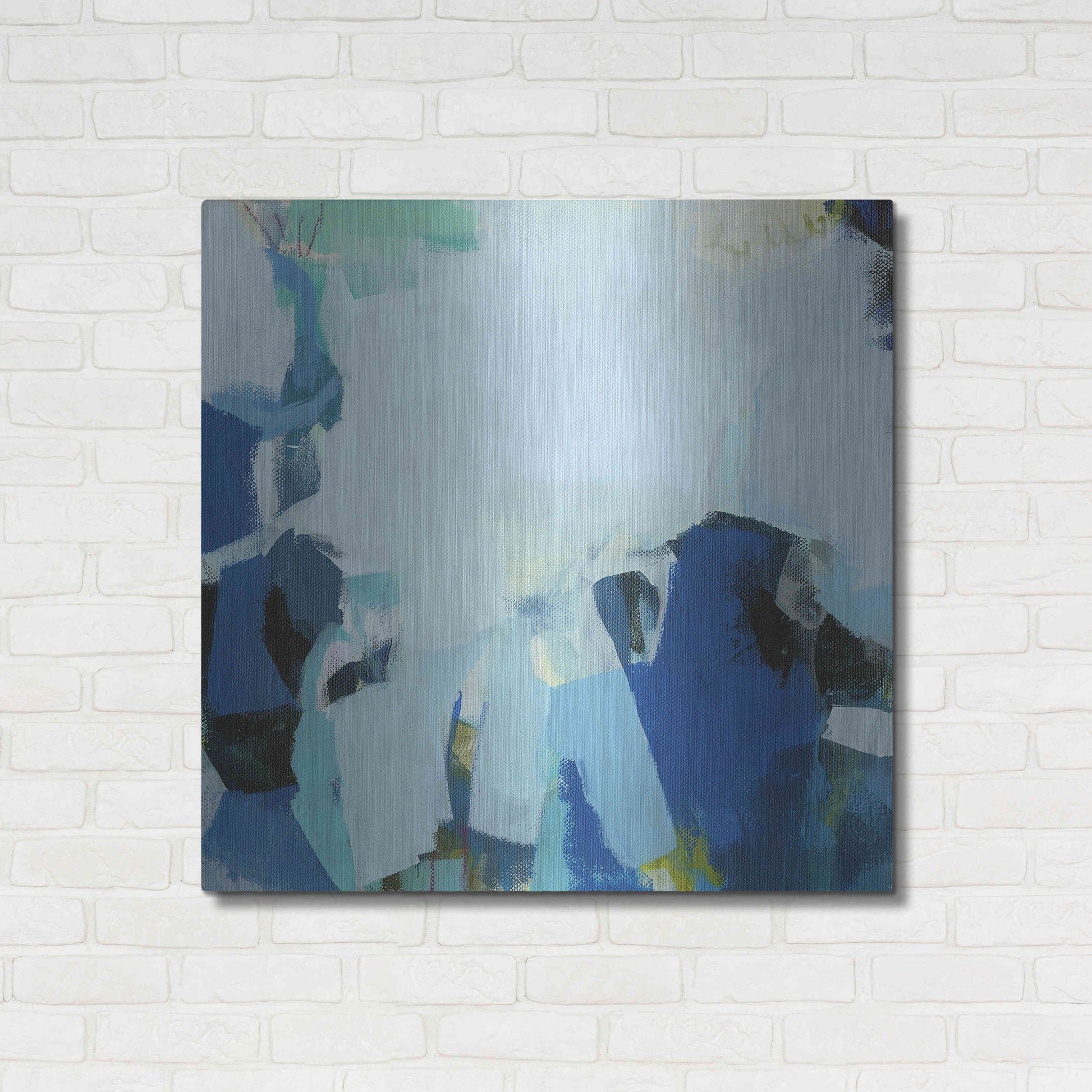 Luxe Metal Art 'Tide Pools' by Amanda Hawkins, Metal Wall Art,36x36