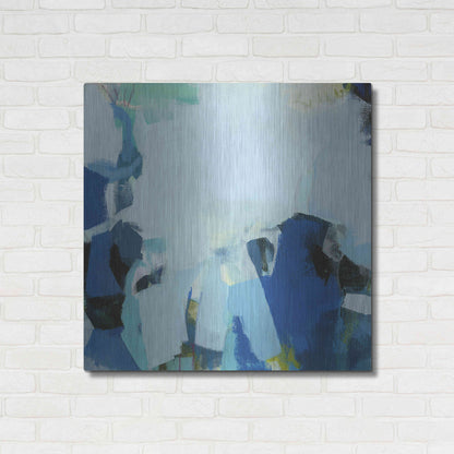 Luxe Metal Art 'Tide Pools' by Amanda Hawkins, Metal Wall Art,36x36