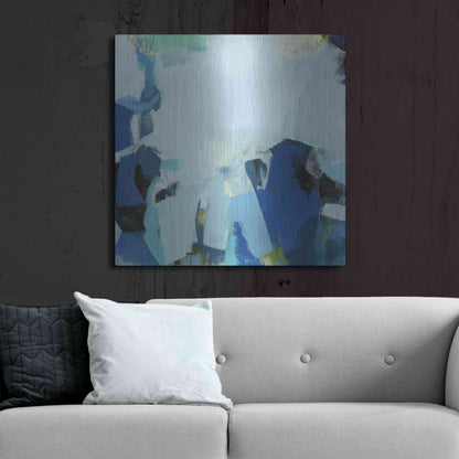 Luxe Metal Art 'Tide Pools' by Amanda Hawkins, Metal Wall Art,36x36