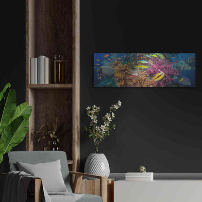 Luxe Metal Art 'Passage to Sea' Metal Wall Art,36x12