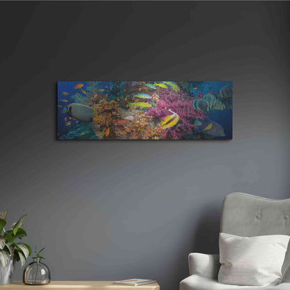 Luxe Metal Art 'Passage to Sea' Metal Wall Art,36x12