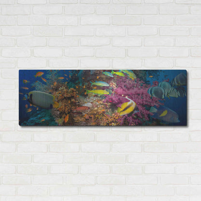 Luxe Metal Art 'Passage to Sea' Metal Wall Art,48x16