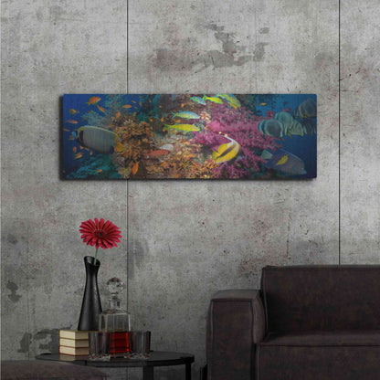 Luxe Metal Art 'Passage to Sea' Metal Wall Art,48x16