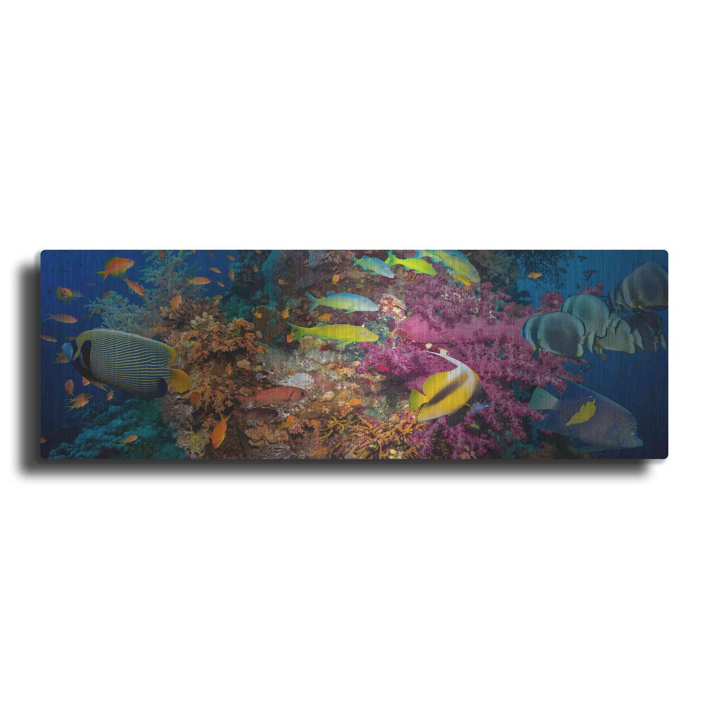 Luxe Metal Art 'Passage to Sea' Metal Wall Art