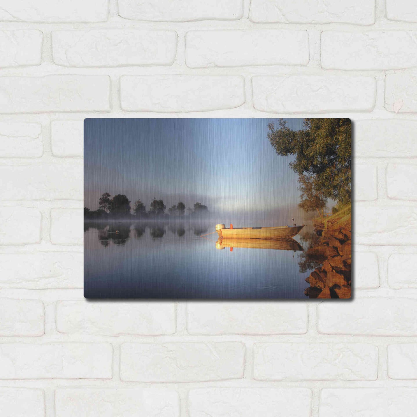 Luxe Metal Art 'Lose Yourself' Metal Wall Art,16x12