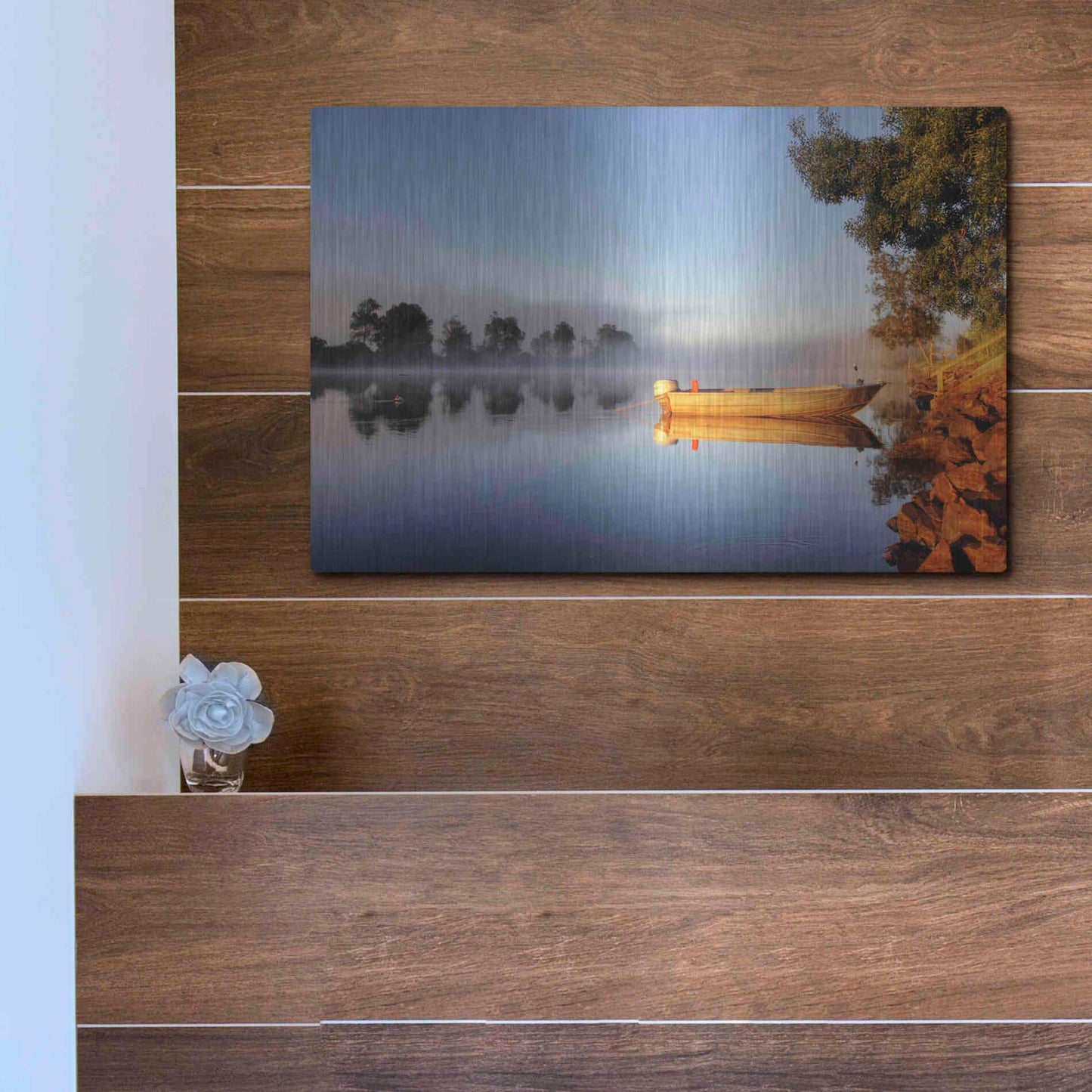 Luxe Metal Art 'Lose Yourself' Metal Wall Art,16x12