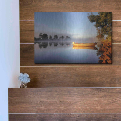 Luxe Metal Art 'Lose Yourself' Metal Wall Art,16x12