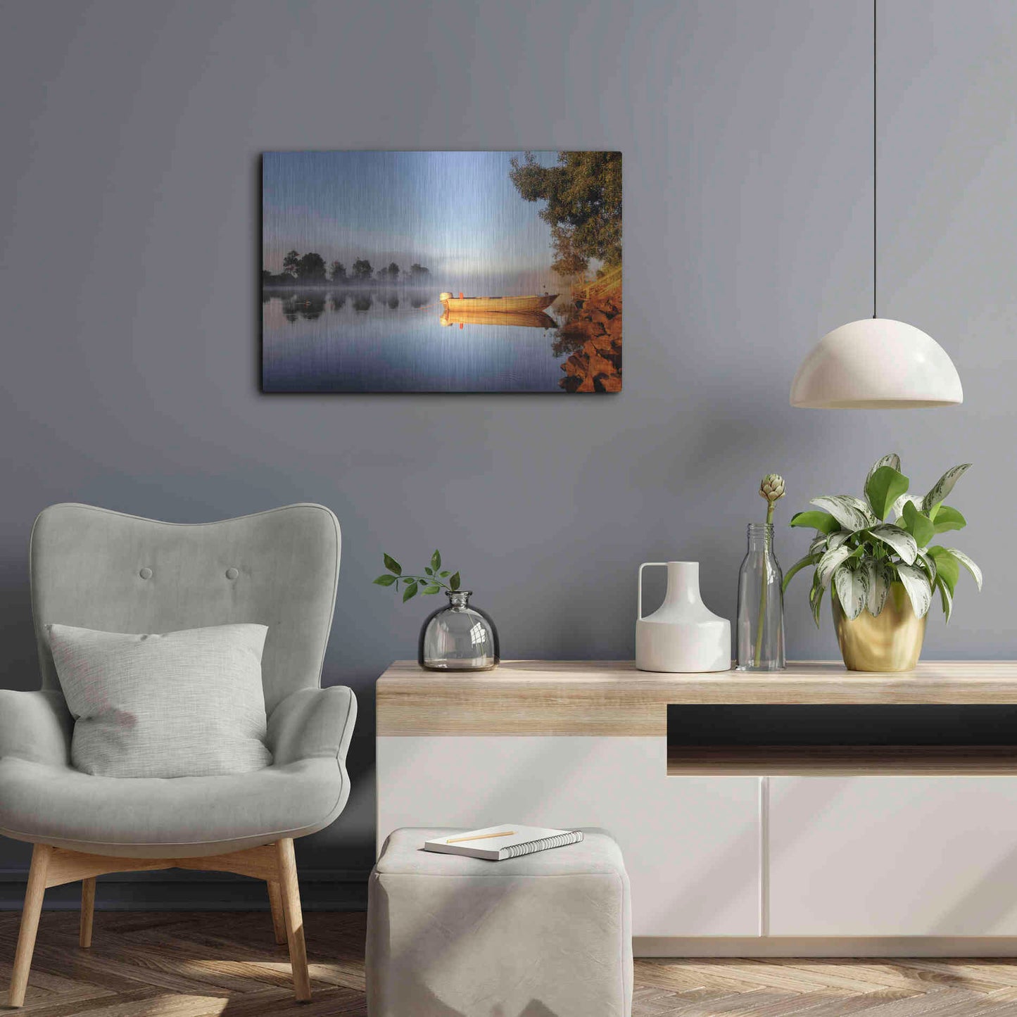 Luxe Metal Art 'Lose Yourself' Metal Wall Art,24x16