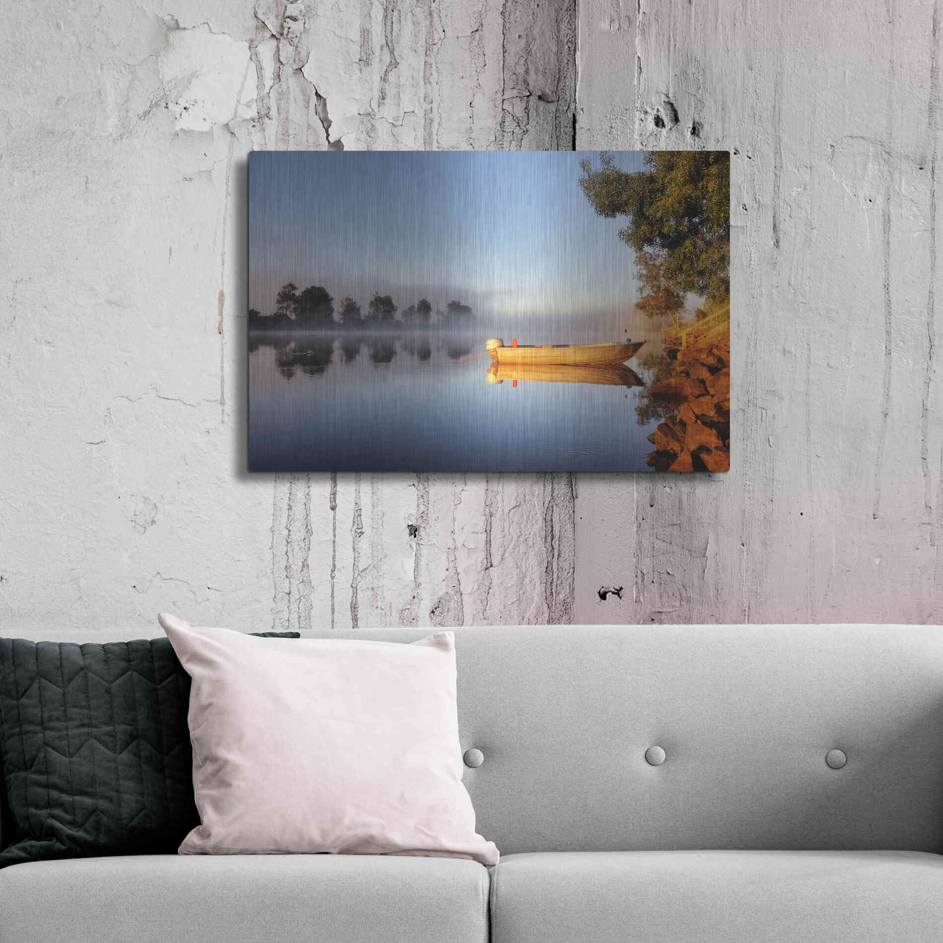 Luxe Metal Art 'Lose Yourself' Metal Wall Art,36x24