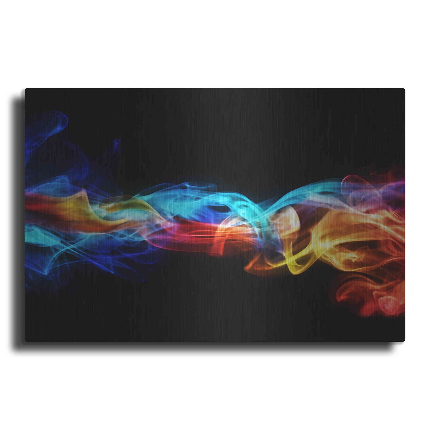 Luxe Metal Art 'Dynamic Haze' Metal Wall Art
