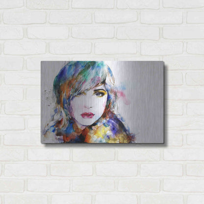 Luxe Metal Art 'Sweet Surrender' Metal Wall Art,24x16