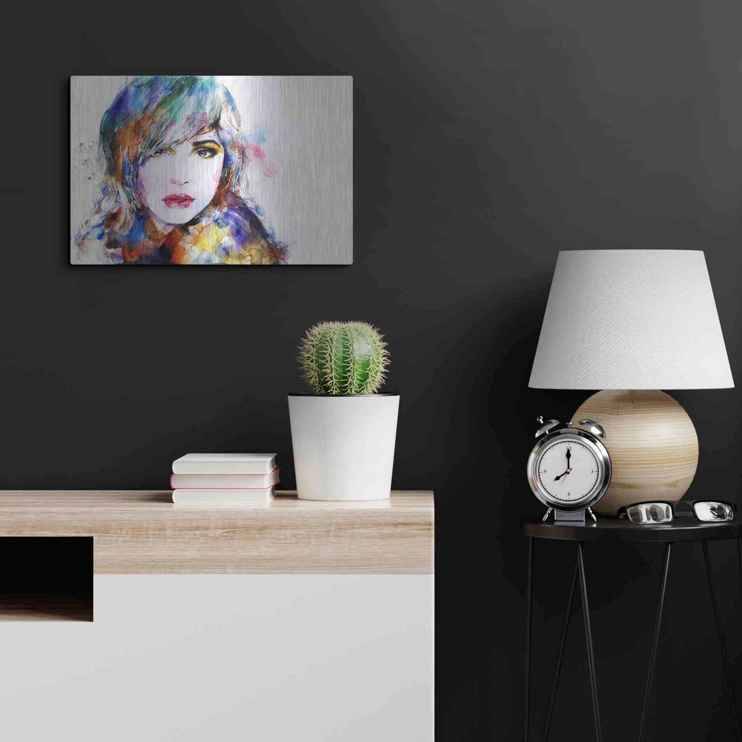 Luxe Metal Art 'Sweet Surrender' Metal Wall Art,24x16