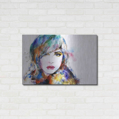 Luxe Metal Art 'Sweet Surrender' Metal Wall Art,36x24