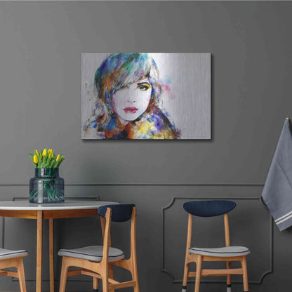 Luxe Metal Art 'Sweet Surrender' Metal Wall Art,36x24