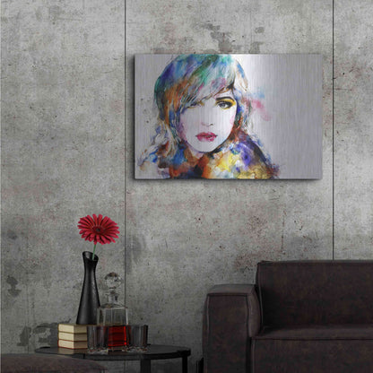 Luxe Metal Art 'Sweet Surrender' Metal Wall Art,36x24