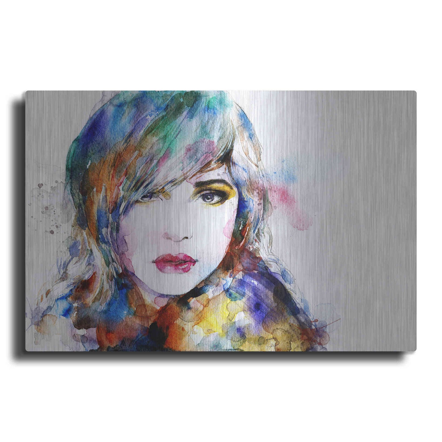 Luxe Metal Art 'Sweet Surrender' Metal Wall Art