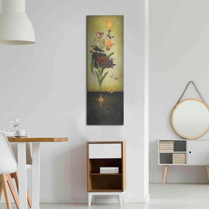 Luxe Metal Art 'Photosynthesis Bliss' by Duy Huynh, Metal Wall Art,16x48