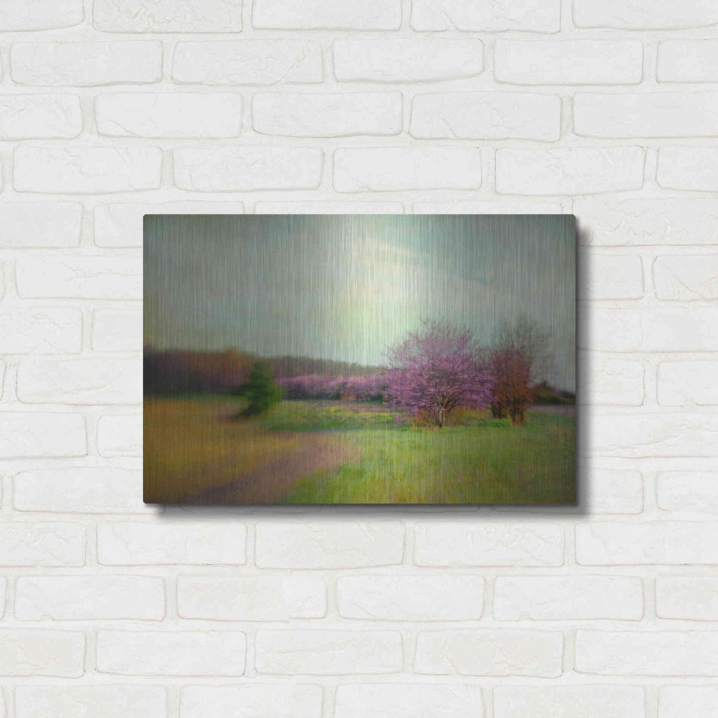 Luxe Metal Art 'Nature Is Divine' by Dawn D Hanna, Metal Wall Art,24x16